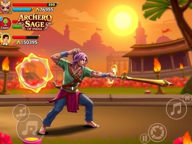 Archero Sage Of India Gameplay Screenshot